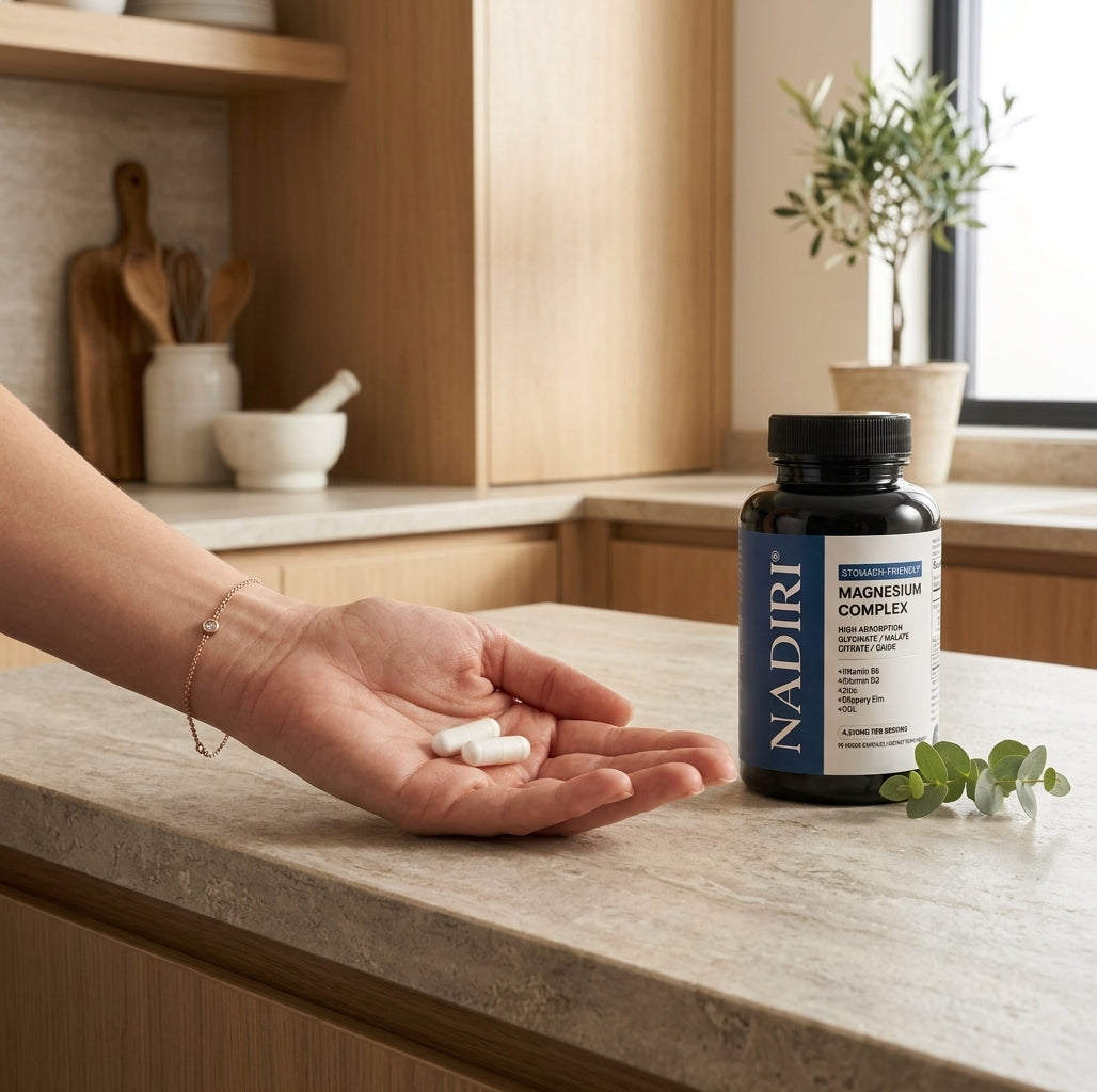 NADIRI Magnesium Complex Supplement Facts panel